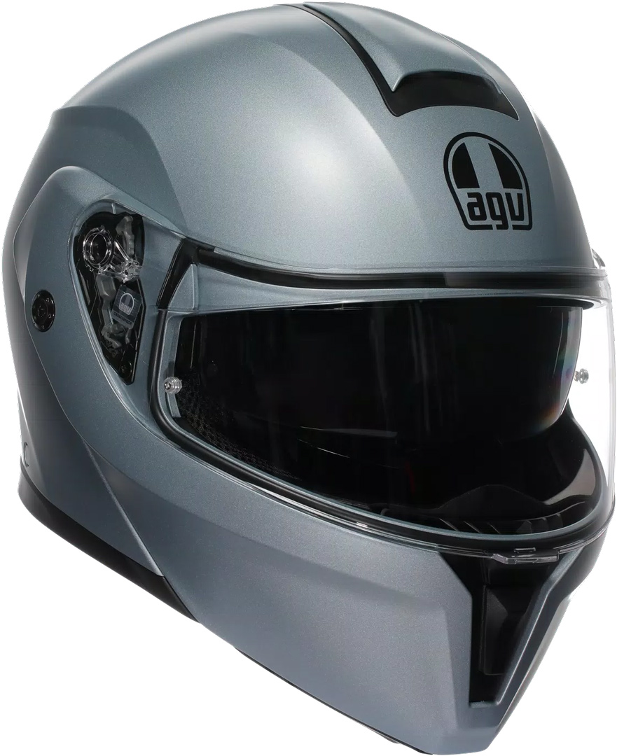 AGV Streetmodular Mono Matt Silver 2.0 Casque S (55/56) Figure 1