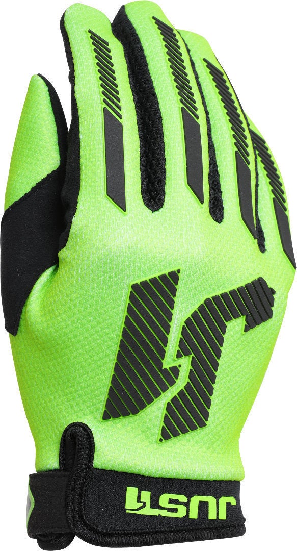 Just1 J-Force X Luvas de motocross verde/preto M Figura 1