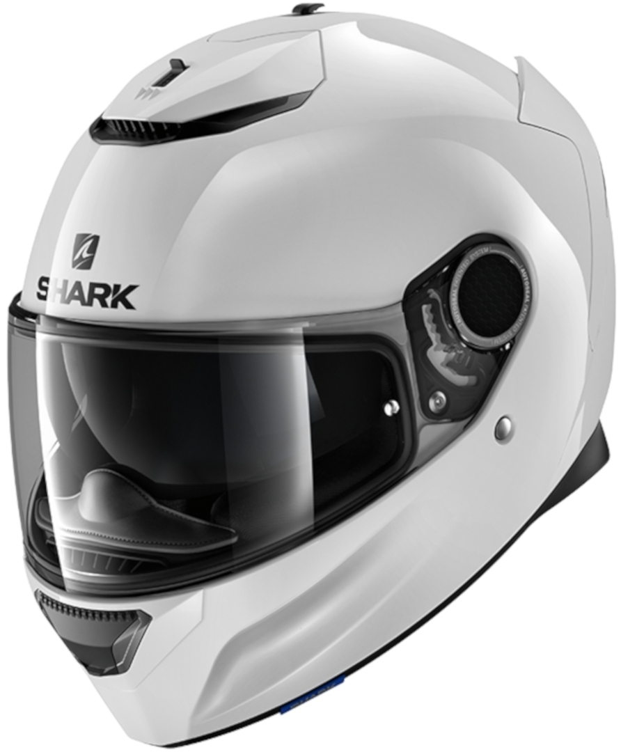 Shark Spartan Blank helm Wit Verlies (59/60) Figuur 1