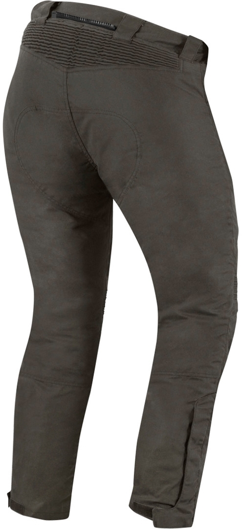 Merlin Lombard Motorfiets gewaxte broek Olive L L32 Figuur 2