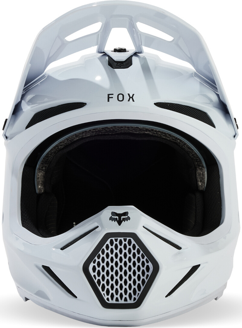 FOX V3 RS Carbon Solid MIPS Motocross Helm weiß M (57/58) Abbildung 3