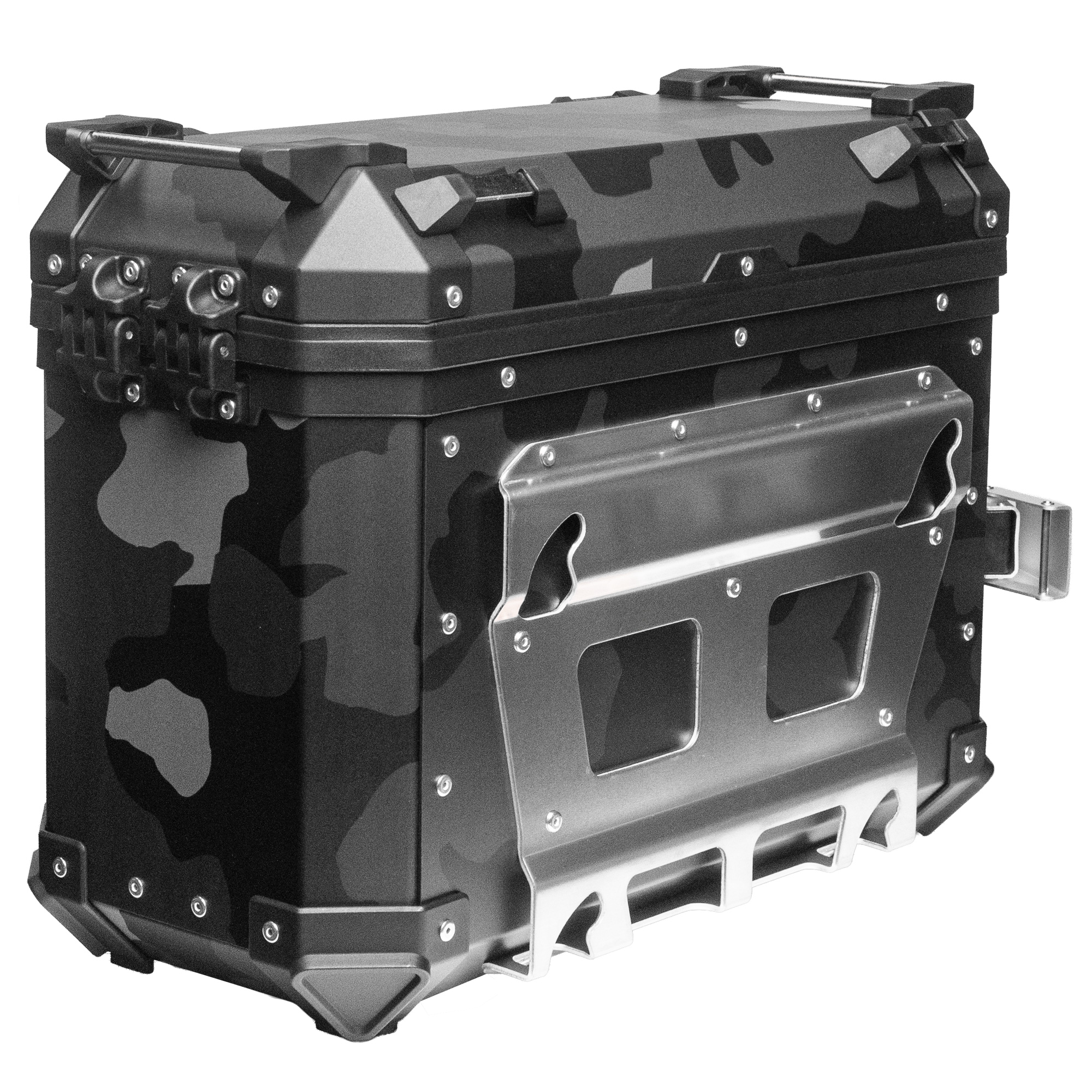 FC-Moto Terreno EVO Camo 36 L Alu Cutia laterală Camuflaj negru Dreapta Figura 4