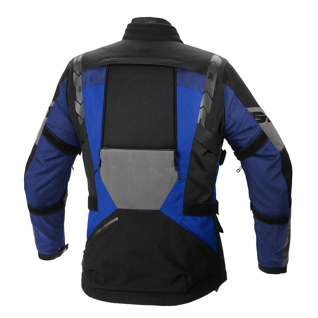 Spidi 4 Season Evo H2Out Motorcycle Textile Jacket black/blue XL Figure 6