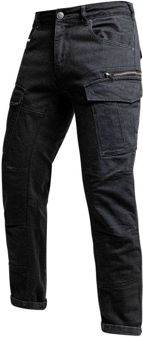 John Doe Defender Mono Damer Motorcykel Tekstil Bukser Sort 27 L32 Figur 1