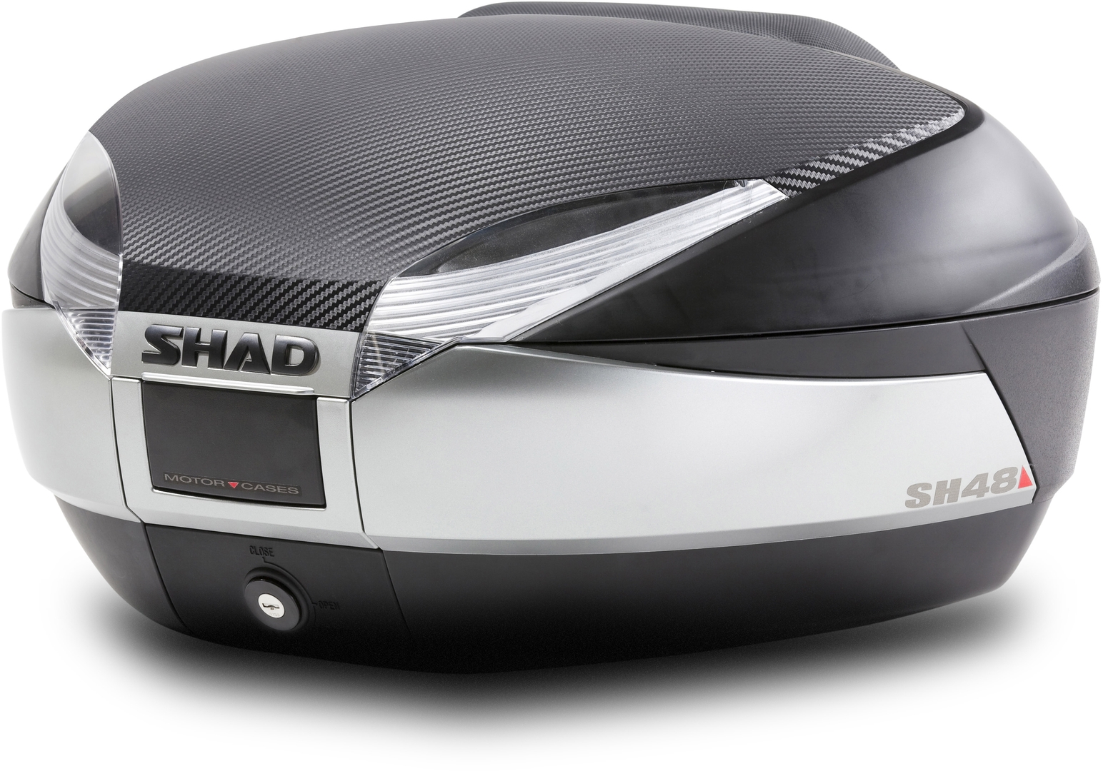 SHAD SH48 Titanium Set Topcase + Capac din carbon + Spătar Figura 4