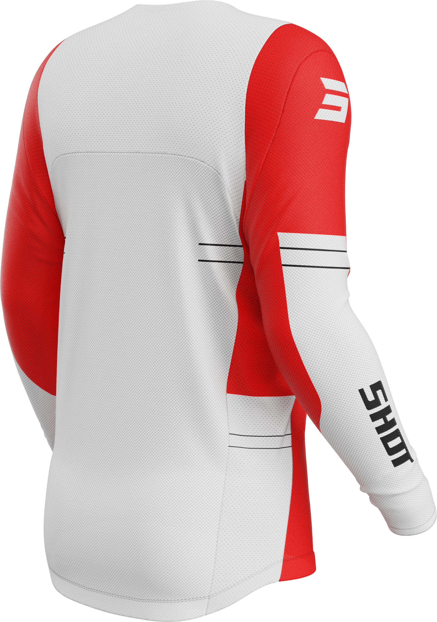 Shot Contact Shield Motocross Jersey red 2XL Figure 2