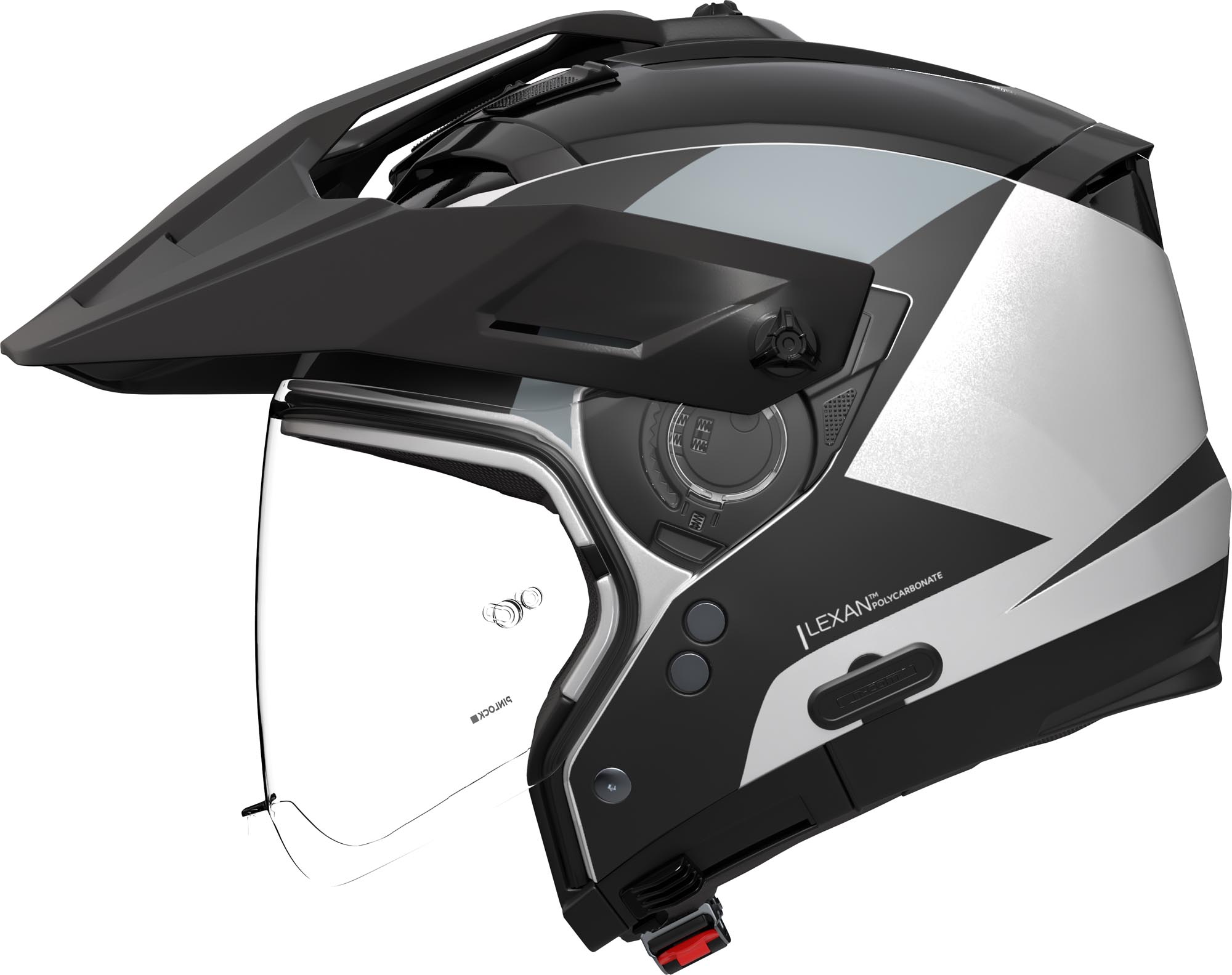 Nolan N70-2 X 06 Turbine Helmet black/white XS (55) Figure 2