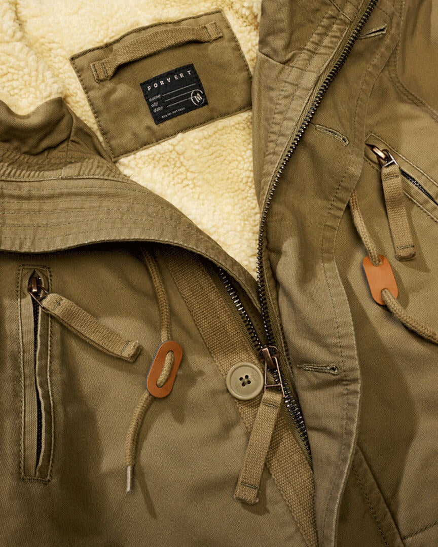 Brandit Forvert Fiss Dames Textiel Parka Khaki M Figuur 3