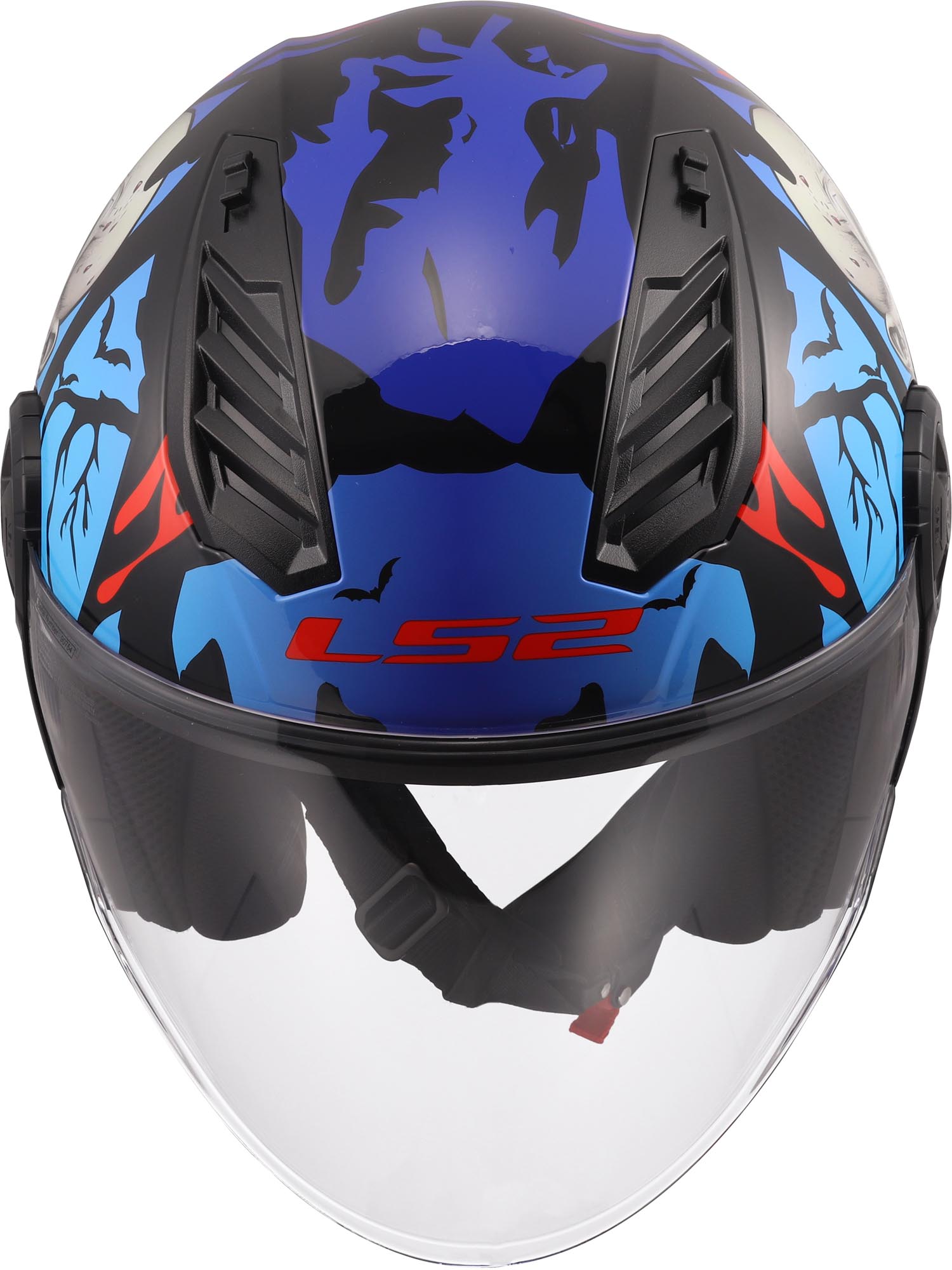 LS2 OF616 Airflow II Zombie II Jethelm S (55/56) Abbildung 10