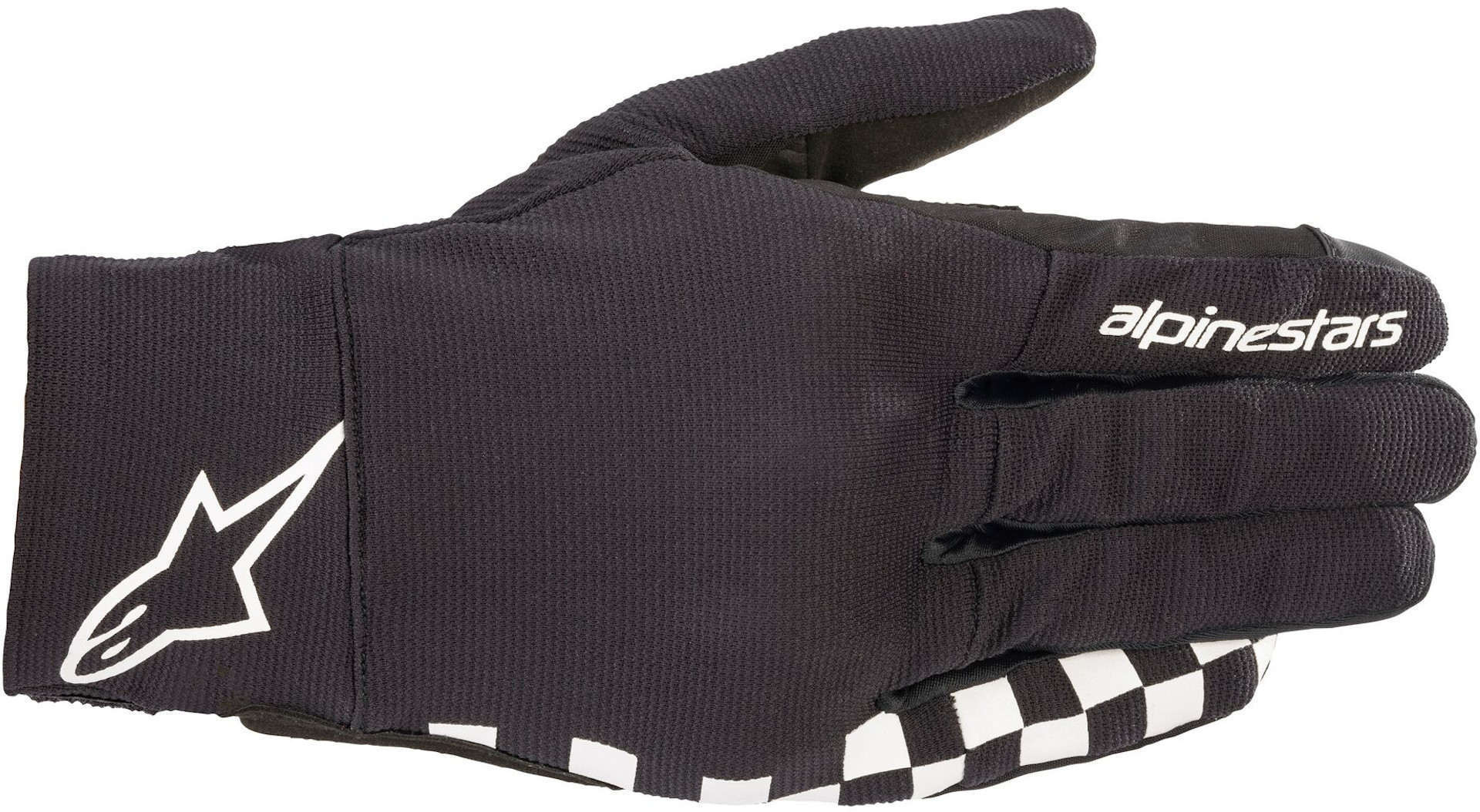 Alpinestars Reef Motorcykel handsker Sort/hvid L Figur 1
