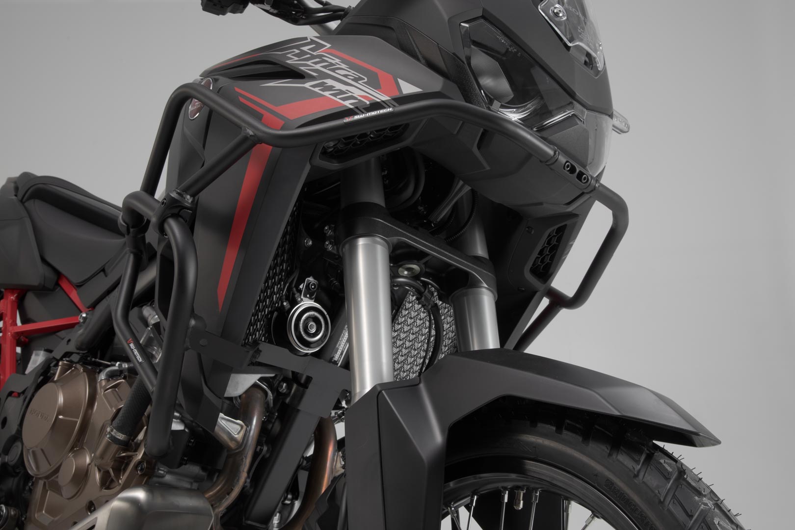 SW-Motech bară superioară de siguranță - Neagră. Honda CRF1100L Africa Twin Adv (19-). Figura 4