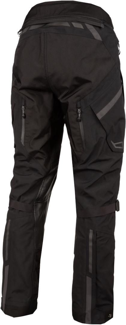 Klim Kodiak Motorcykel Tekstil Bukser sort/grå 26 Figur 6