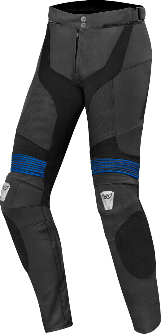 Berik Flexius Motorrad Lederhose schwarz/blau 56 Abbildung 1