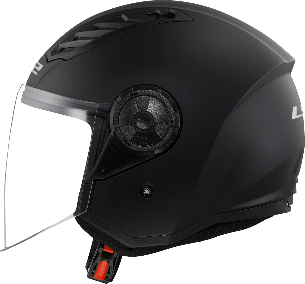 LS2 OF616 Airflow II Solid Jet Helm Black Matt M (57/58) Figuur 2