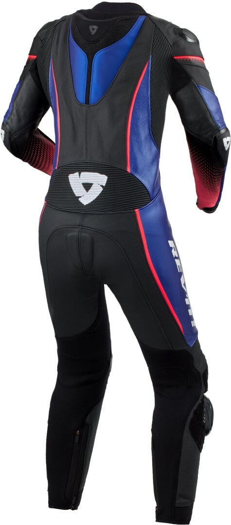 Revit Xena 4 Dames eendelig motorfiets lederen pak zwart/blauw 40 Figuur 2