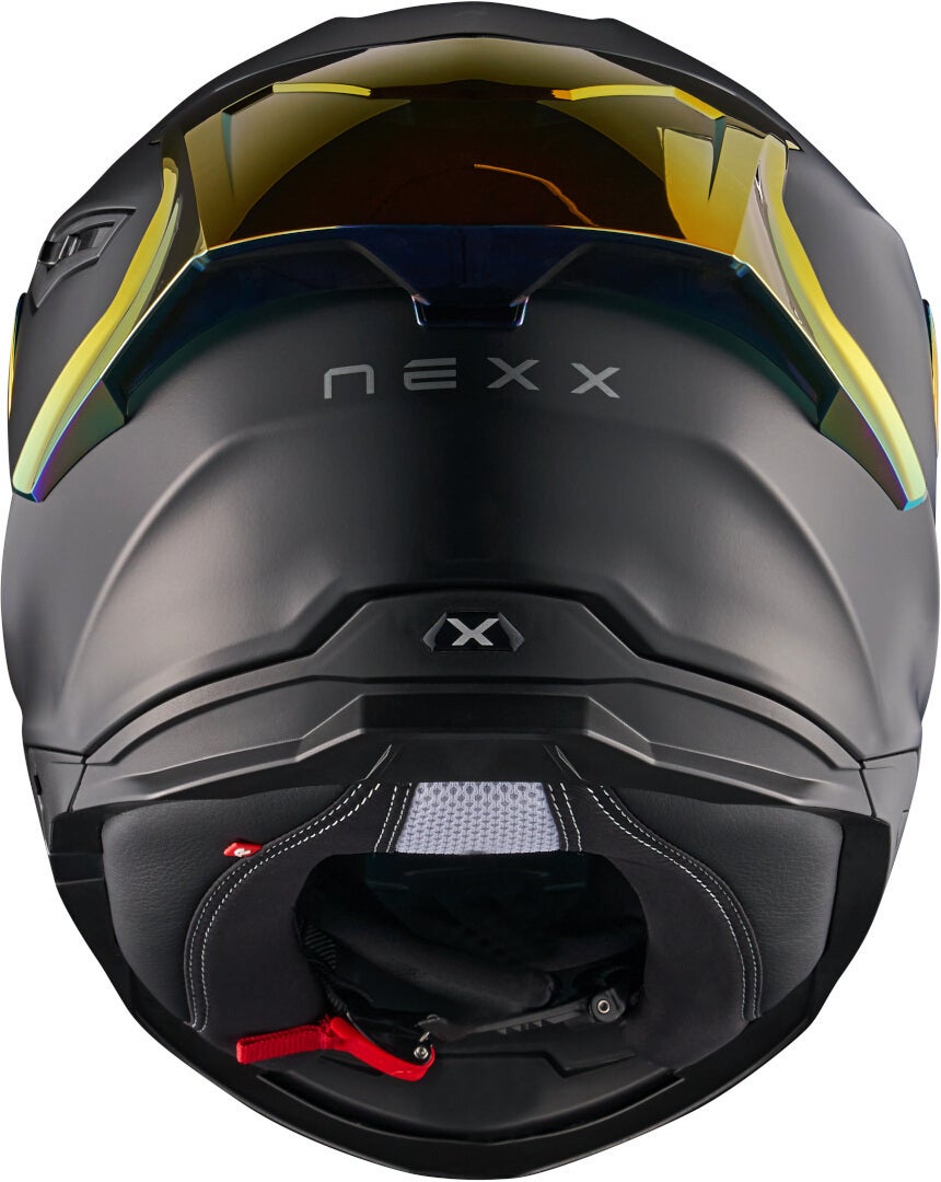 Nexx Y.100R Subsonic Hjelm sort mat/rød XXL (63/64) Figur 4