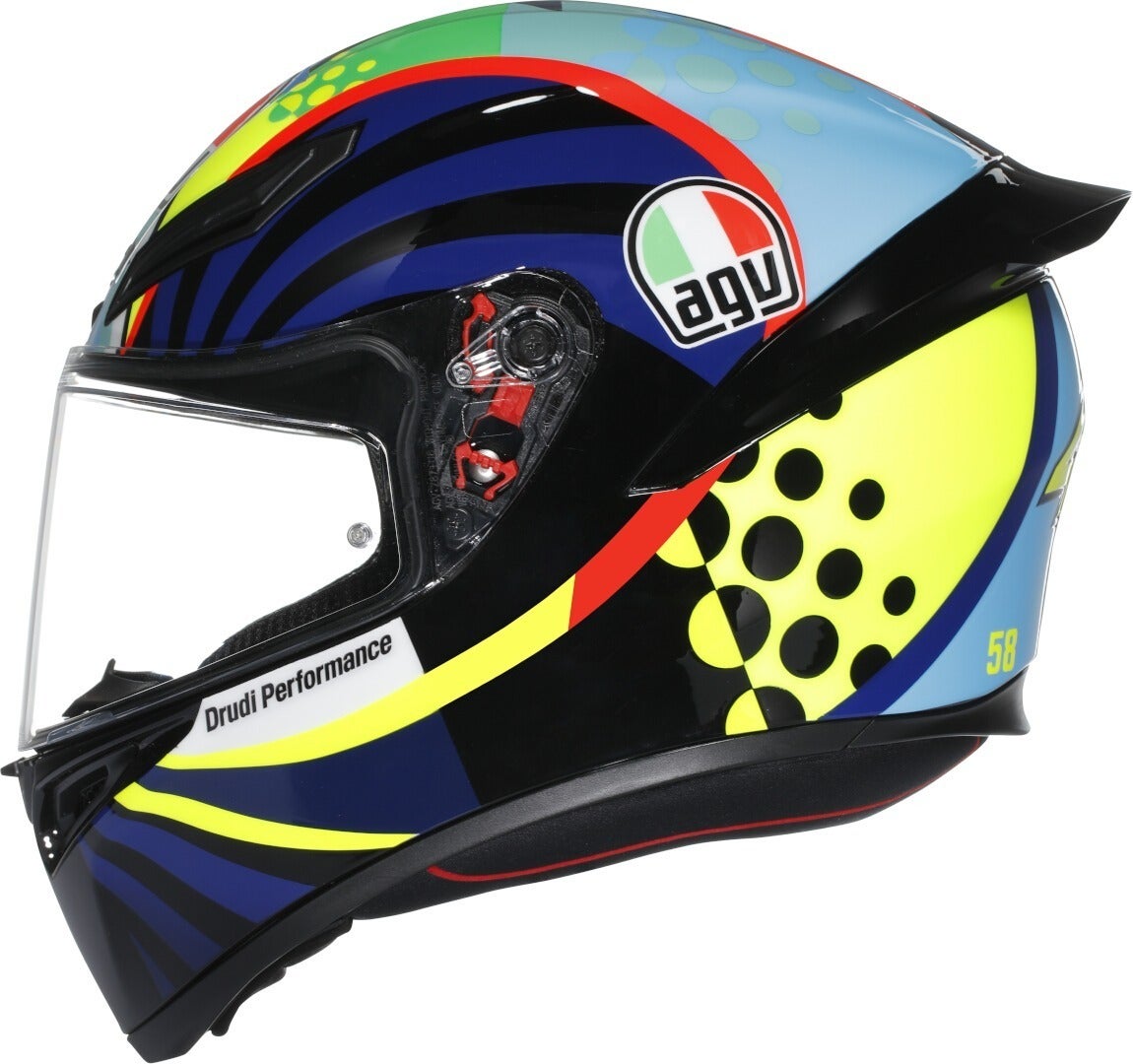AGV K1 S Rossi Winter Test 2020 2.0 Helm XXL (63/64) Abbildung 4