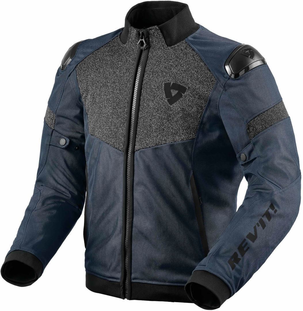 Revit Action H2O Motorcycle Textile Jacket black/dark blue M Figure 1