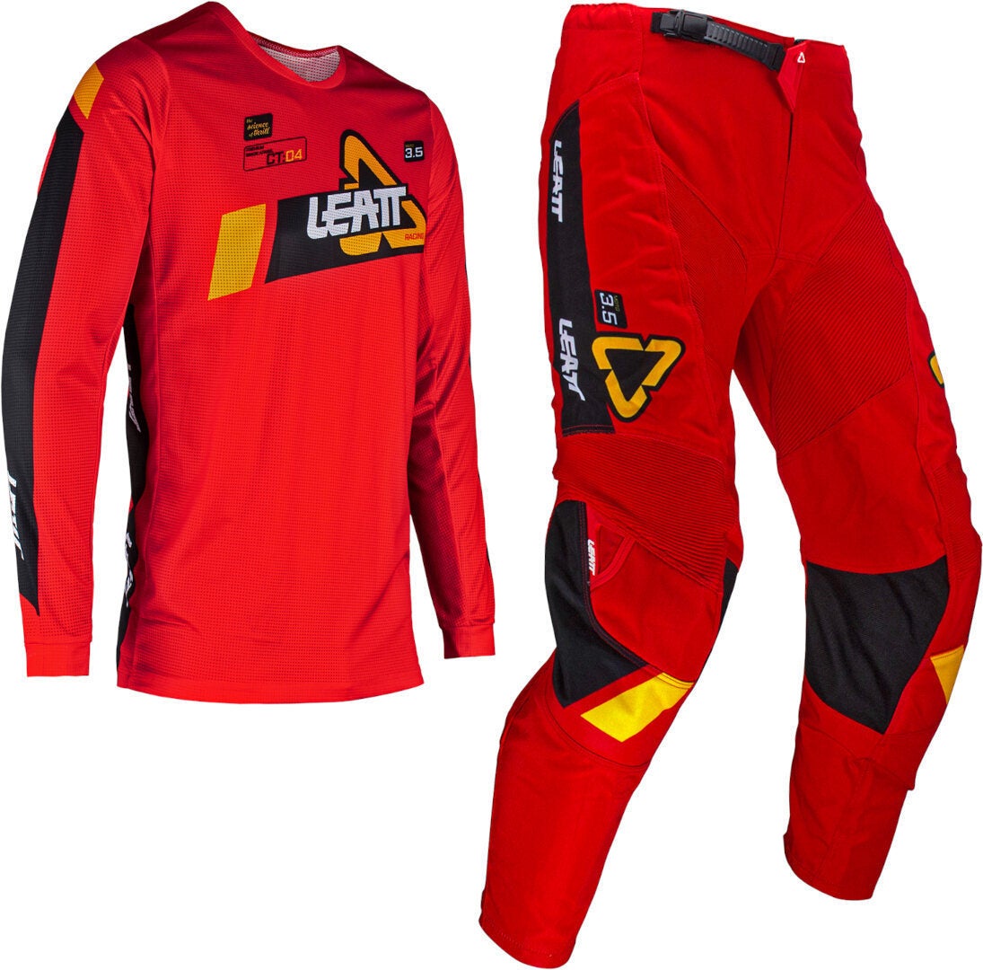 Leatt 3.5 Ride 2024 Jeugd Motorcross Jersey en Broeken Set XL Figuur 1