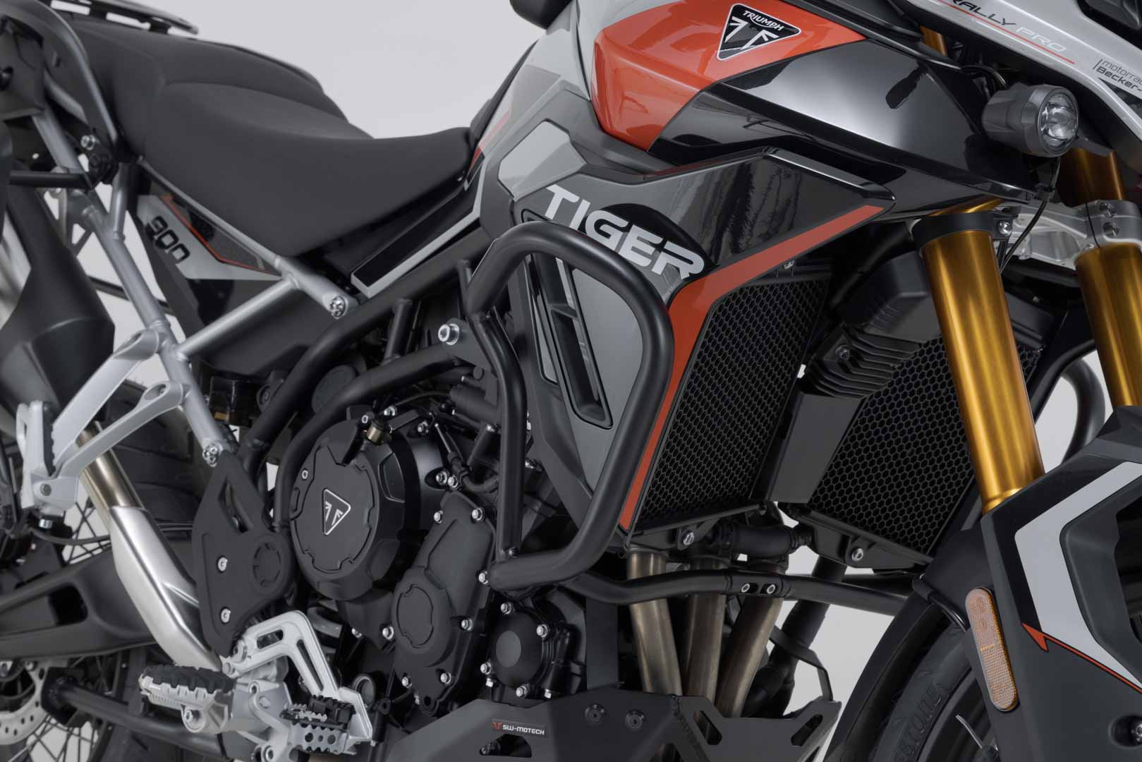 SW-Motech Crash bar - Negru. Modelele Triumph Tiger 900, Tiger 850 Sp. Figura 5