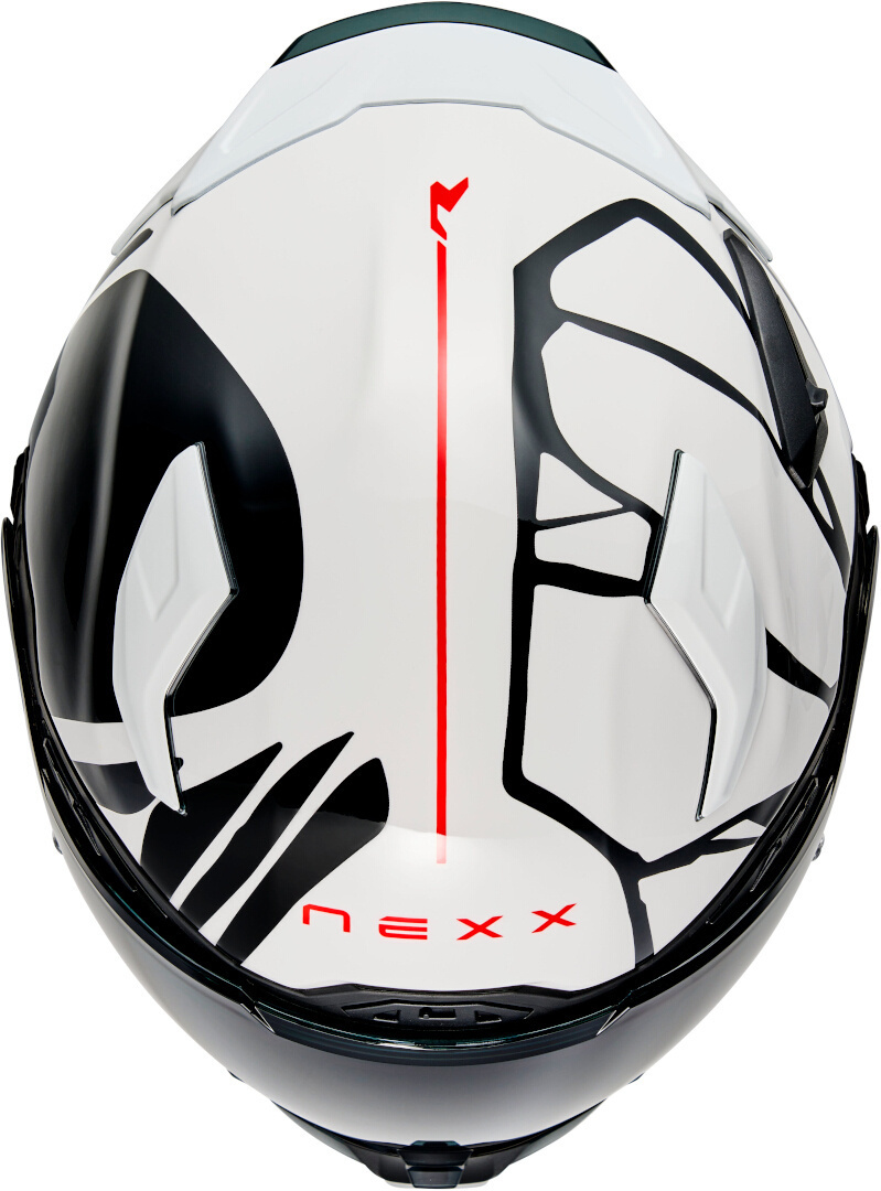 Nexx X.WST 3 B-Side Cască Alb/Negru XL (61/62) Figura 3