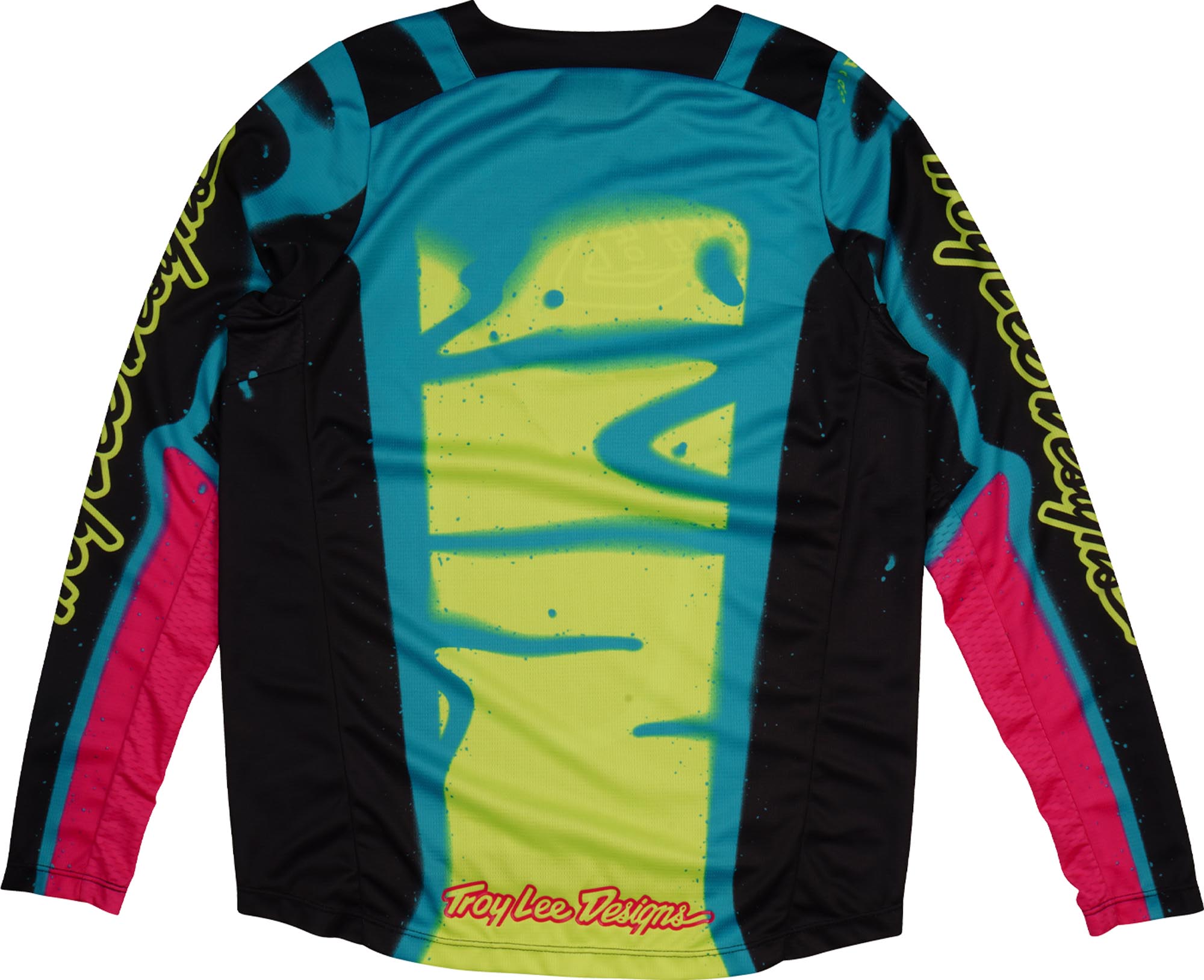 Troy Lee Designs GP Pro Membrane Tricou de motocross pentru tineret negru/galben L Figura 2