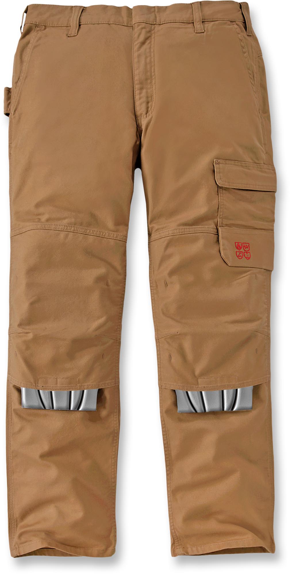 Carhartt Canvas Boise Multi-Norm Dungaree Hlače rjava 34/36 Slika 3