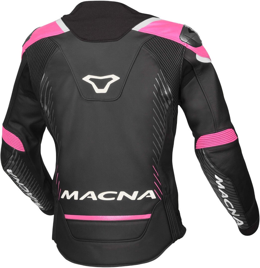 Macna Tronniq Damen Motorrad Lederjacke schwarz/pink 38 Abbildung 2