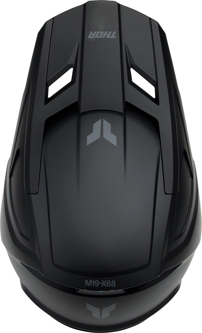 Thor Fleet Blackout Kinder Motocross Helm Y/L (52/53) Abbildung 2