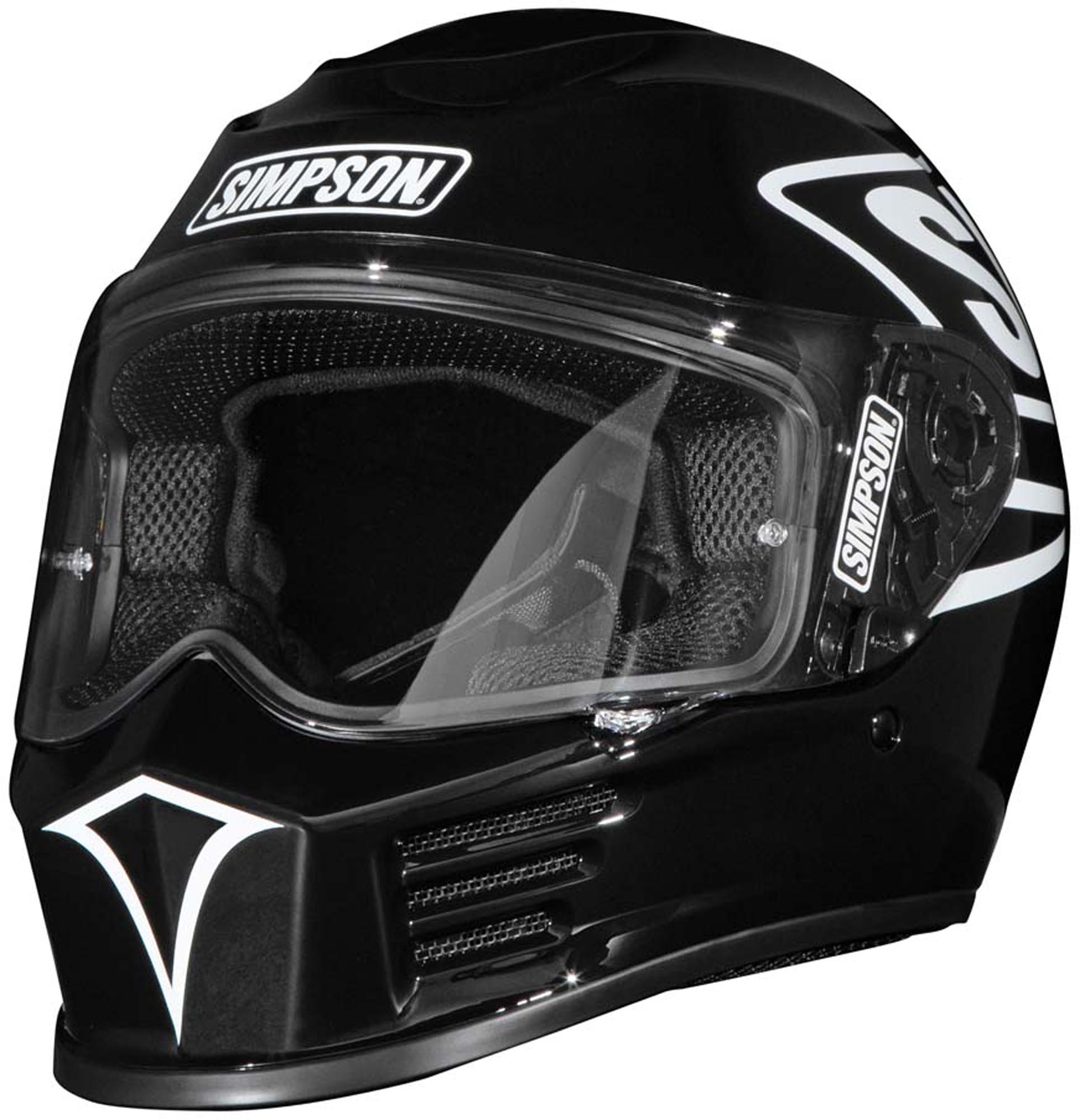 Simpson Speed O´Clock Capacete de motocicleta 2XL Figura 1