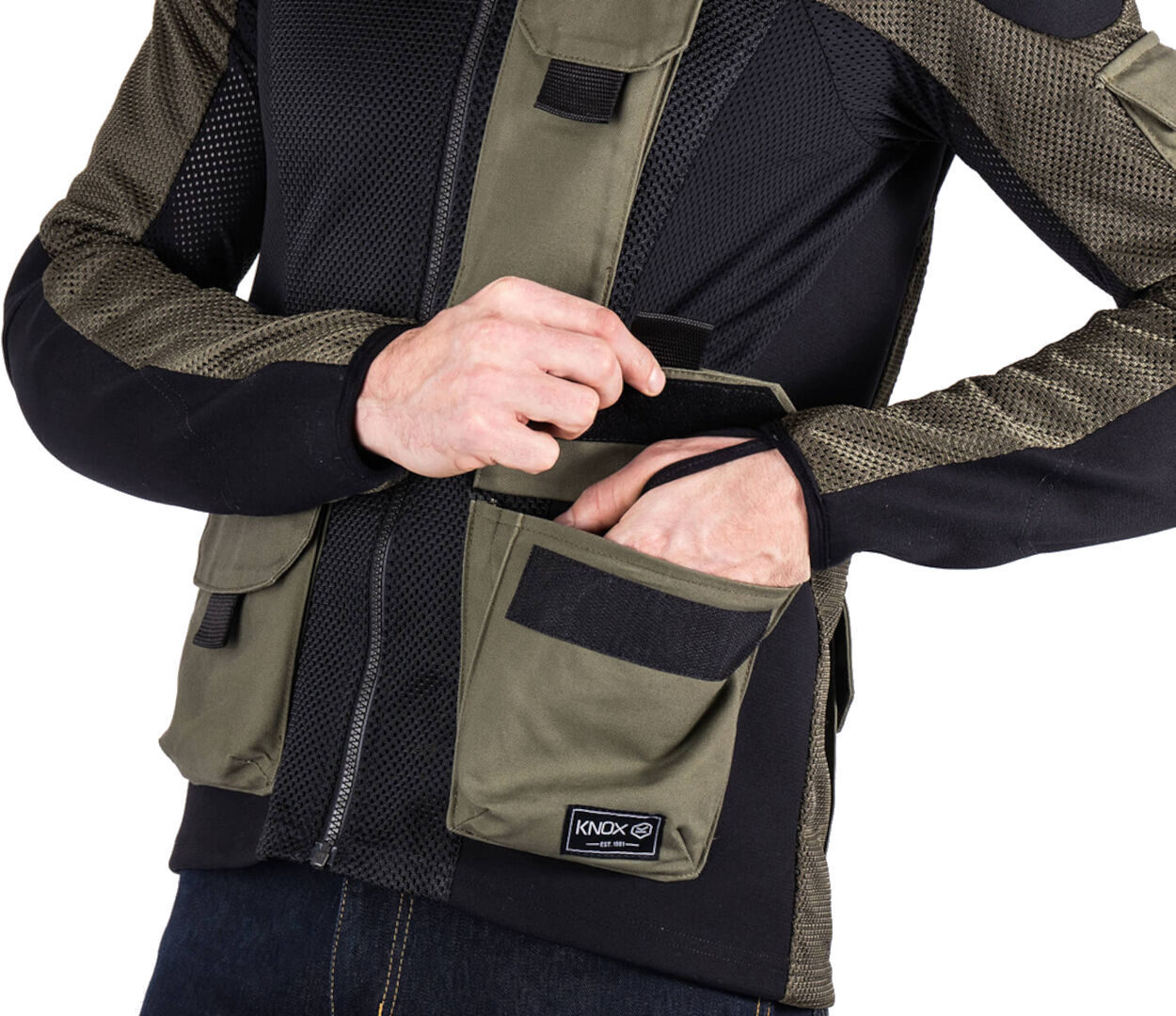 Knox Urbane Pro Utility MK3 Protector Jacka Grön S Figur 6