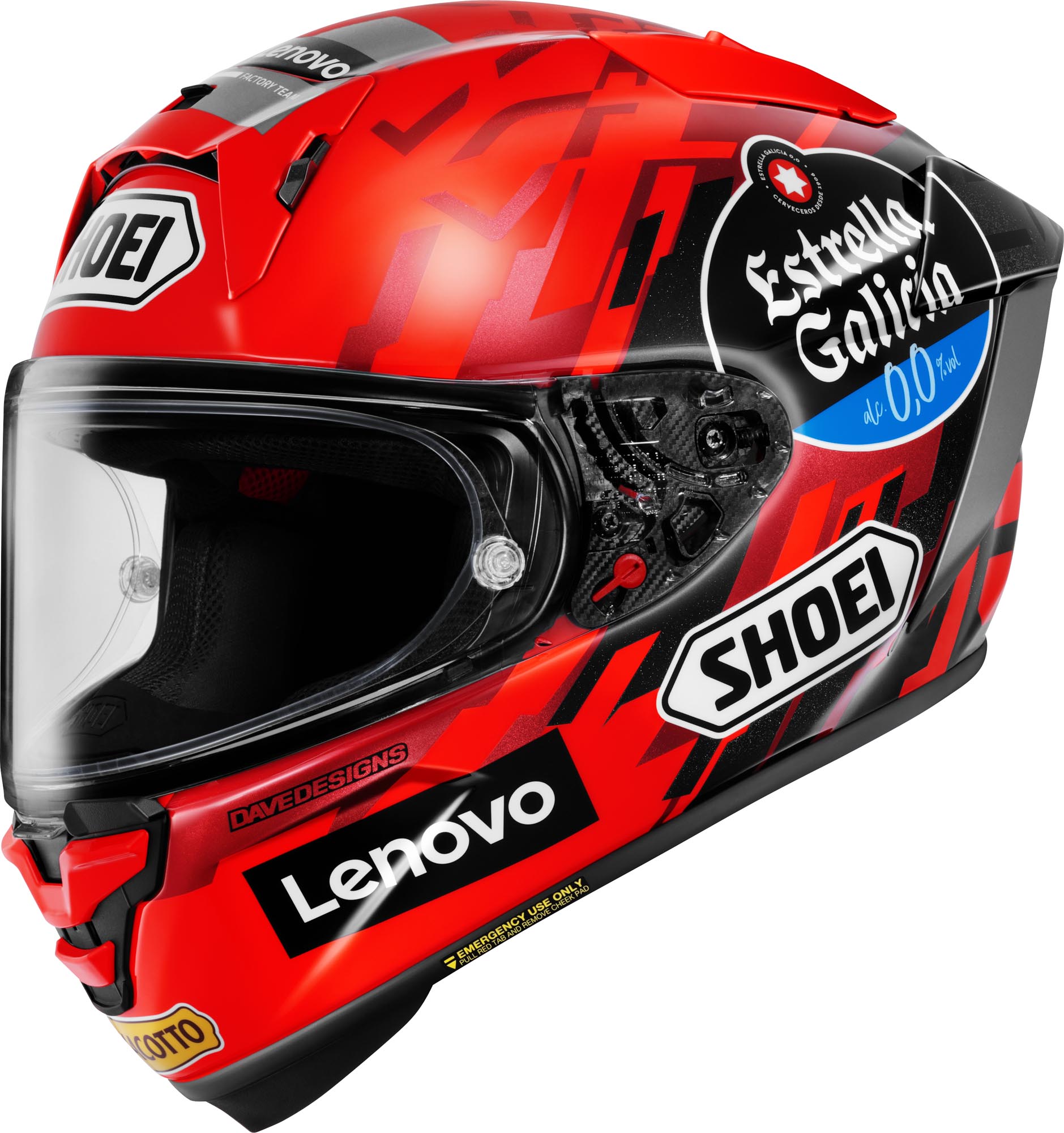 Shoei X-SPR Pro Marquez9 TC-1 Capacete Artigo principal Figura 1