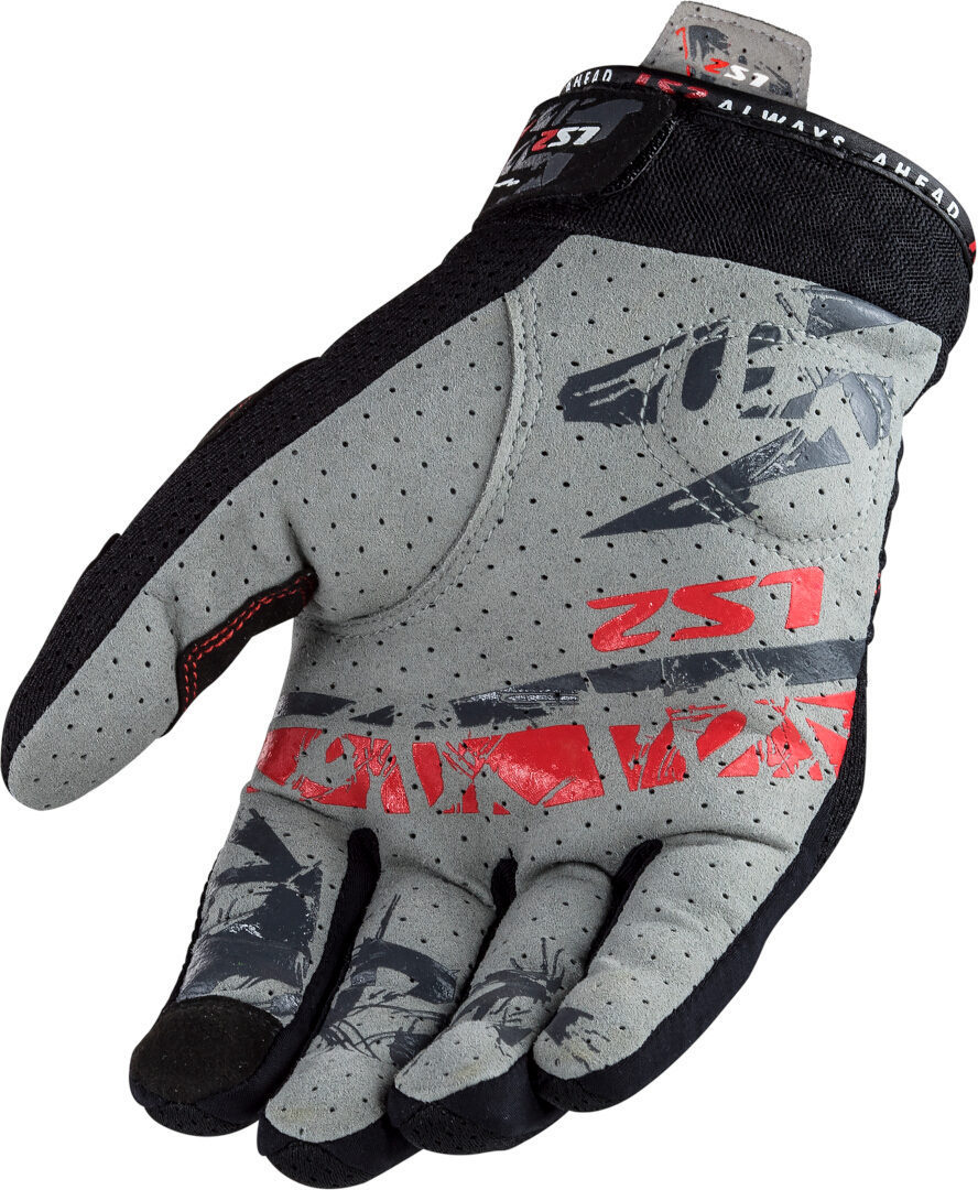 LS2 Chaki Damen Mesh Motorrad Handschuhe M Abbildung 2