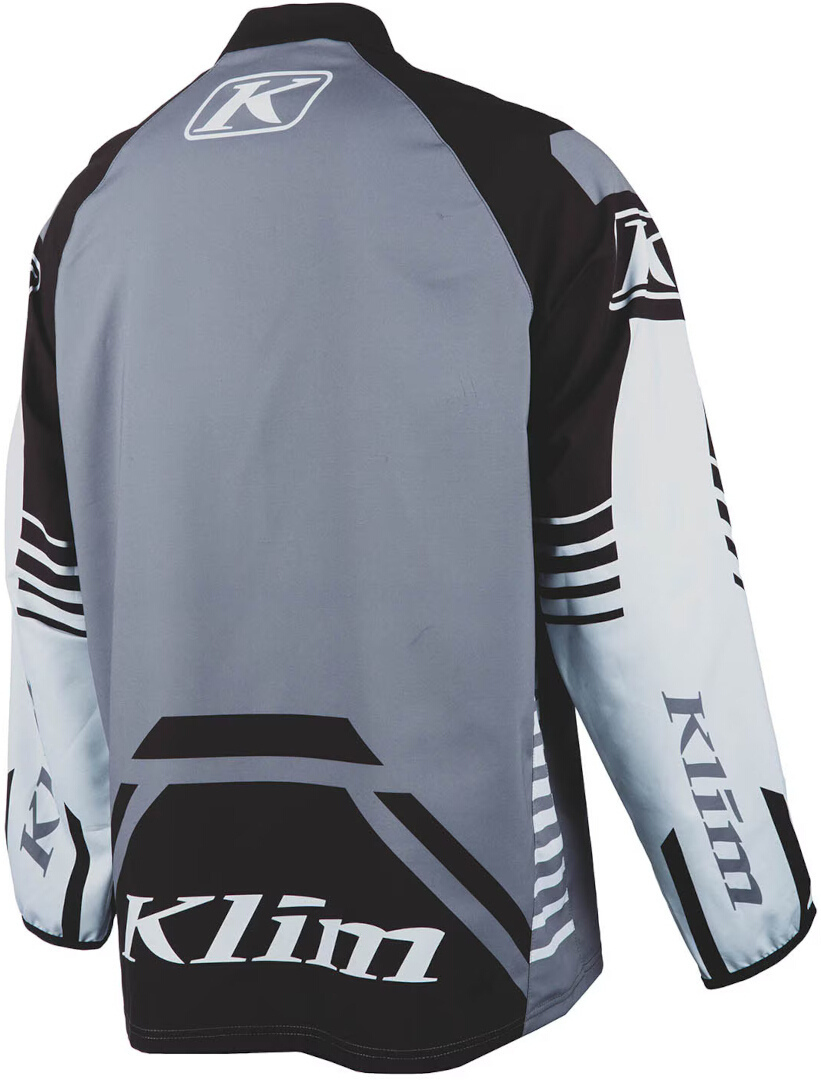 Klim Revolt 1/4 Pull zippé noir/gris 3XL Figure 6