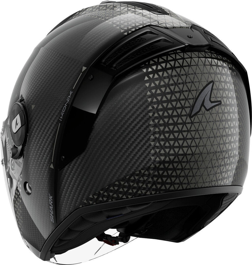 Shark RS Jet Carbon Ikonik Cască cu reacție negru XL (61/62) Figura 3