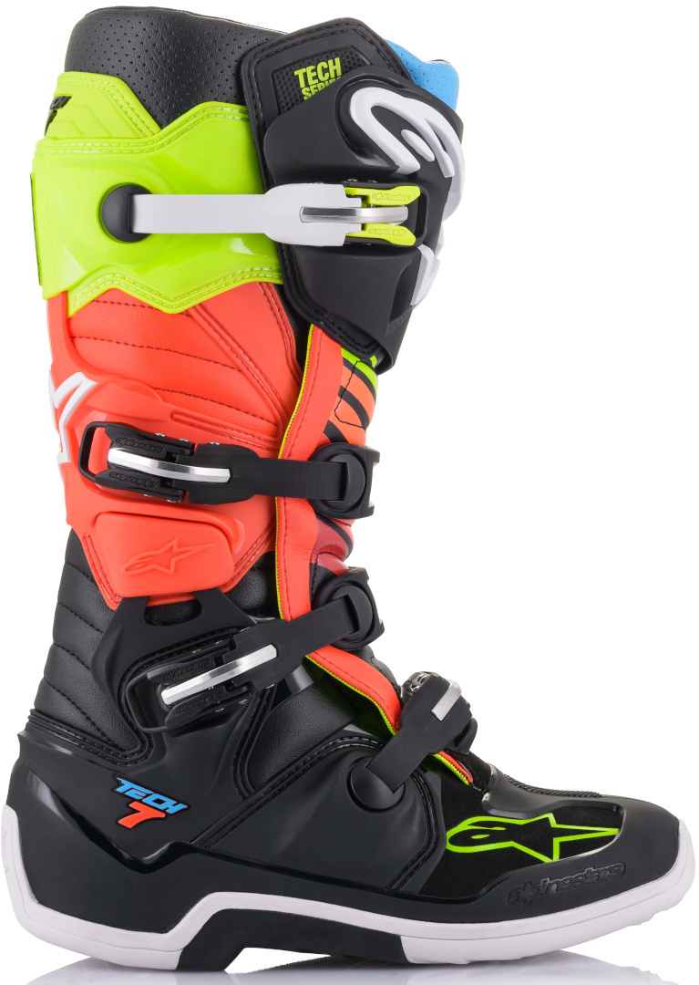 Alpinestars Tech 7 Motocross Boots black/yellow/red 12 (47) Figure 5