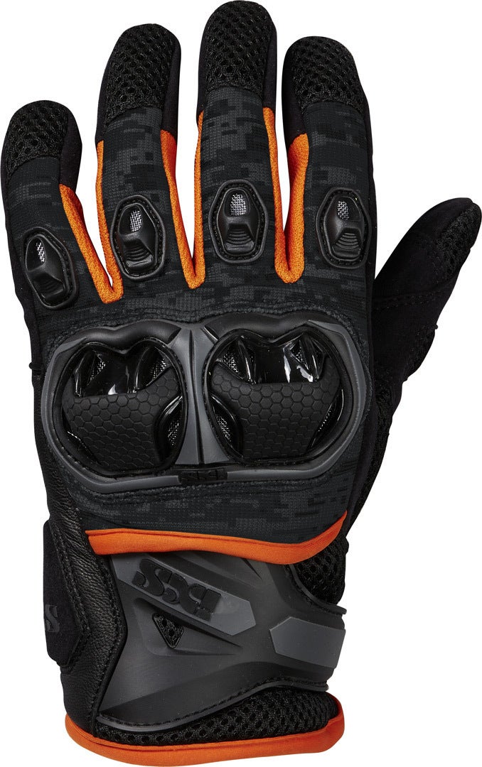 IXS LT Montevideo Air S Motocross Handschuhe schwarz/grau/orange L Abbildung 1