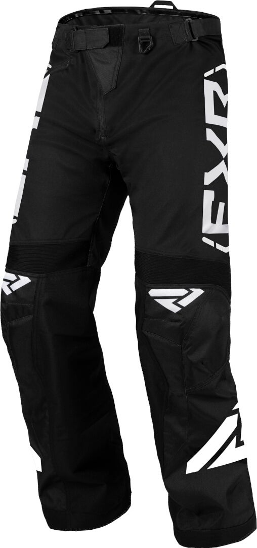 FXR Cold Cross RR 2025 Pantalon de motocross imperméable Noir/Blanc XXL Figure 1