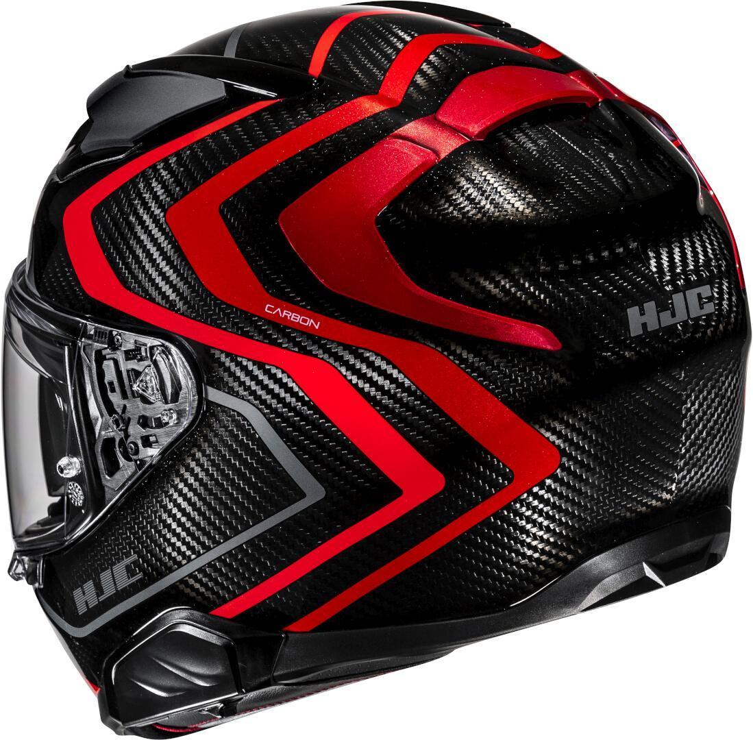 HJC F71 Carbon Nevio Casco nero/rosso M (57/58) Figura 4