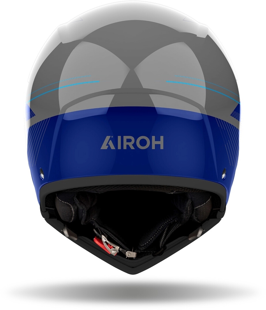 Airoh J 110 Slim Casque Gris/bleu M (57/58) Figure 4