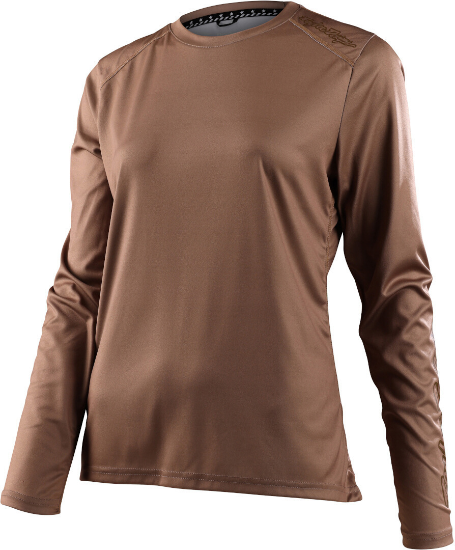 Troy Lee Designs Lilium Solid Ladies Maillot de bicicleta marrón L Figura 1