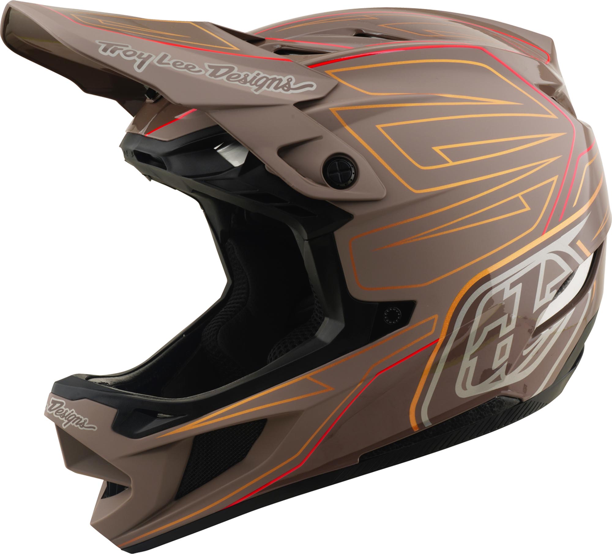 Troy Lee Designs D4 Polyacrylite MIPS Shadow Pro Alamäkikypärä M (57/58) Kuva 1