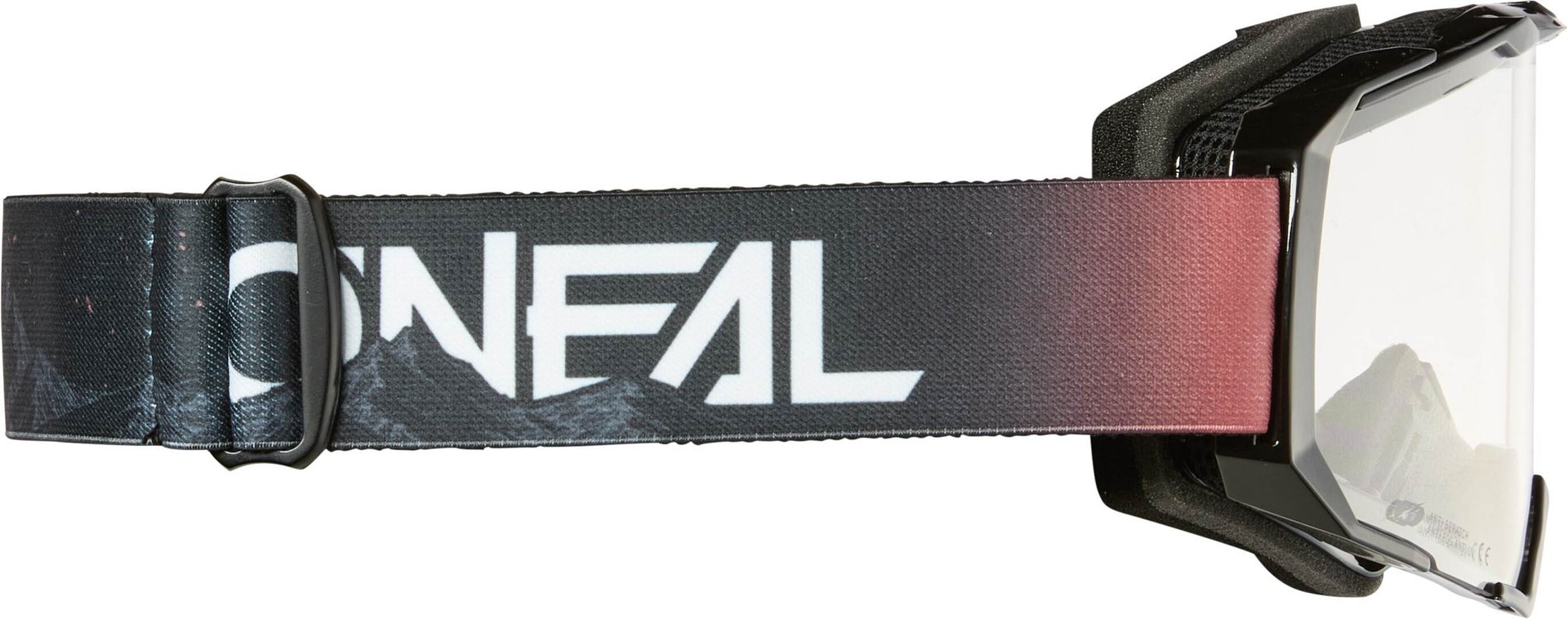 Oneal B-22 Covert Ochelari de motocross Negru/Roșu Figura 2