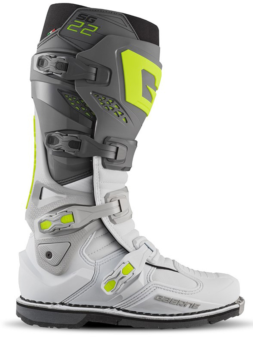 Gaerne SG-22 Botas de motocross Cinza/Branco 46 Figura 1