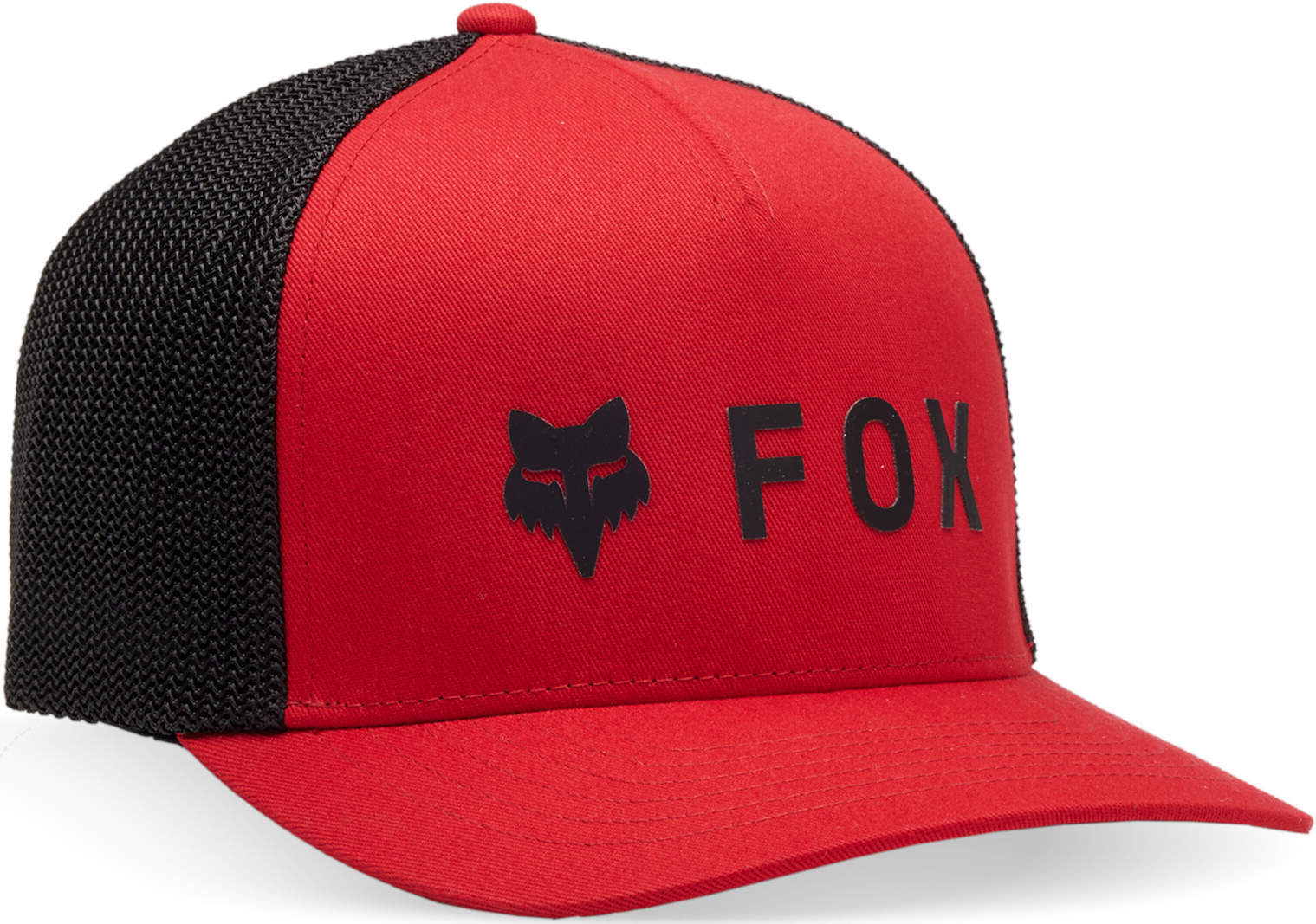 FOX Absolute Flexfit Cap Roșu/Negru S/M Figura 1