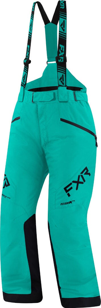 FXR Fresh 2023 Dámské Snowmobile Bib Kalhoty zelená/černá 8 Obrázek 1