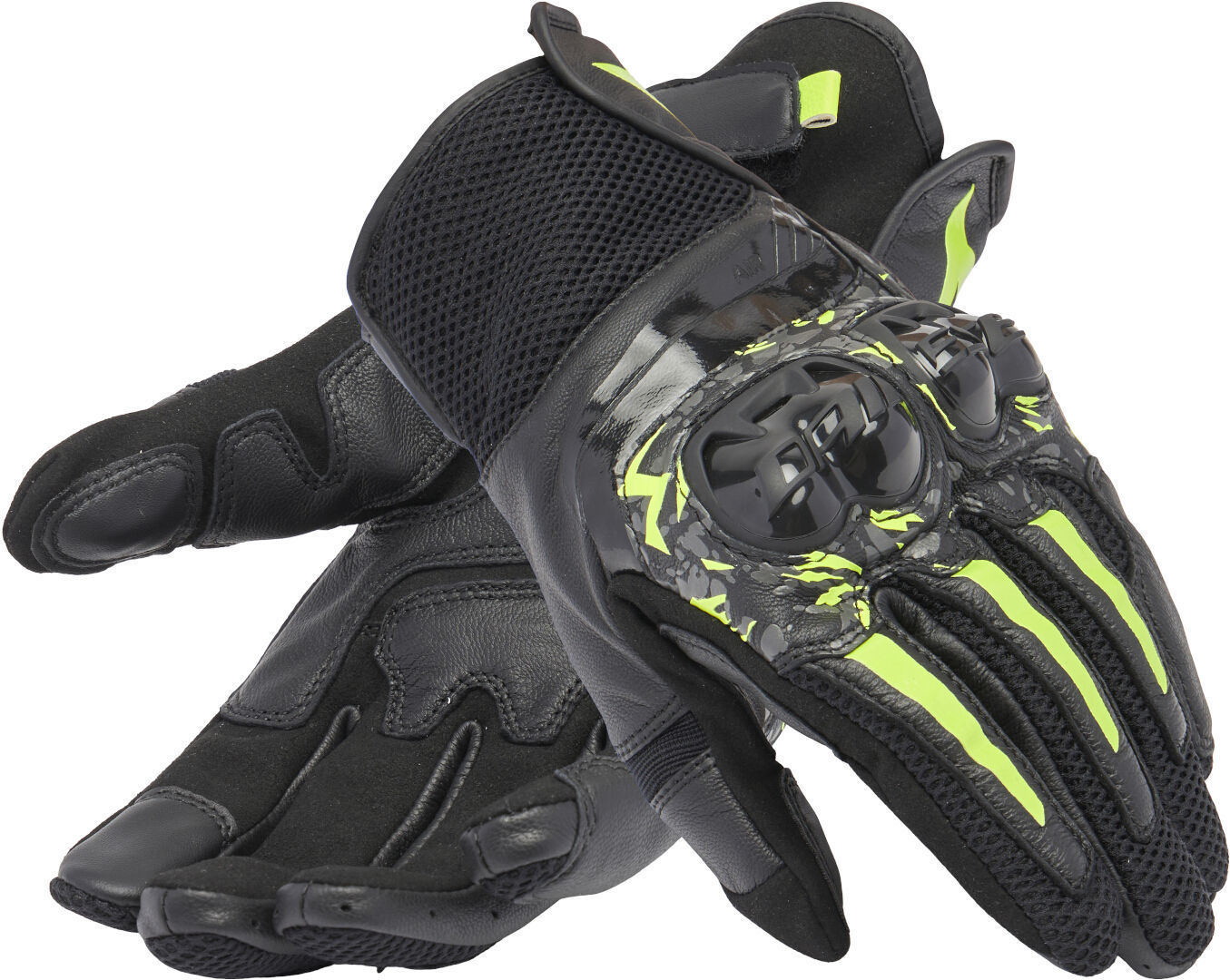 Dainese Mig 3 Unisex Mănuși de motocicletă negru/gri/galben S Figura 1