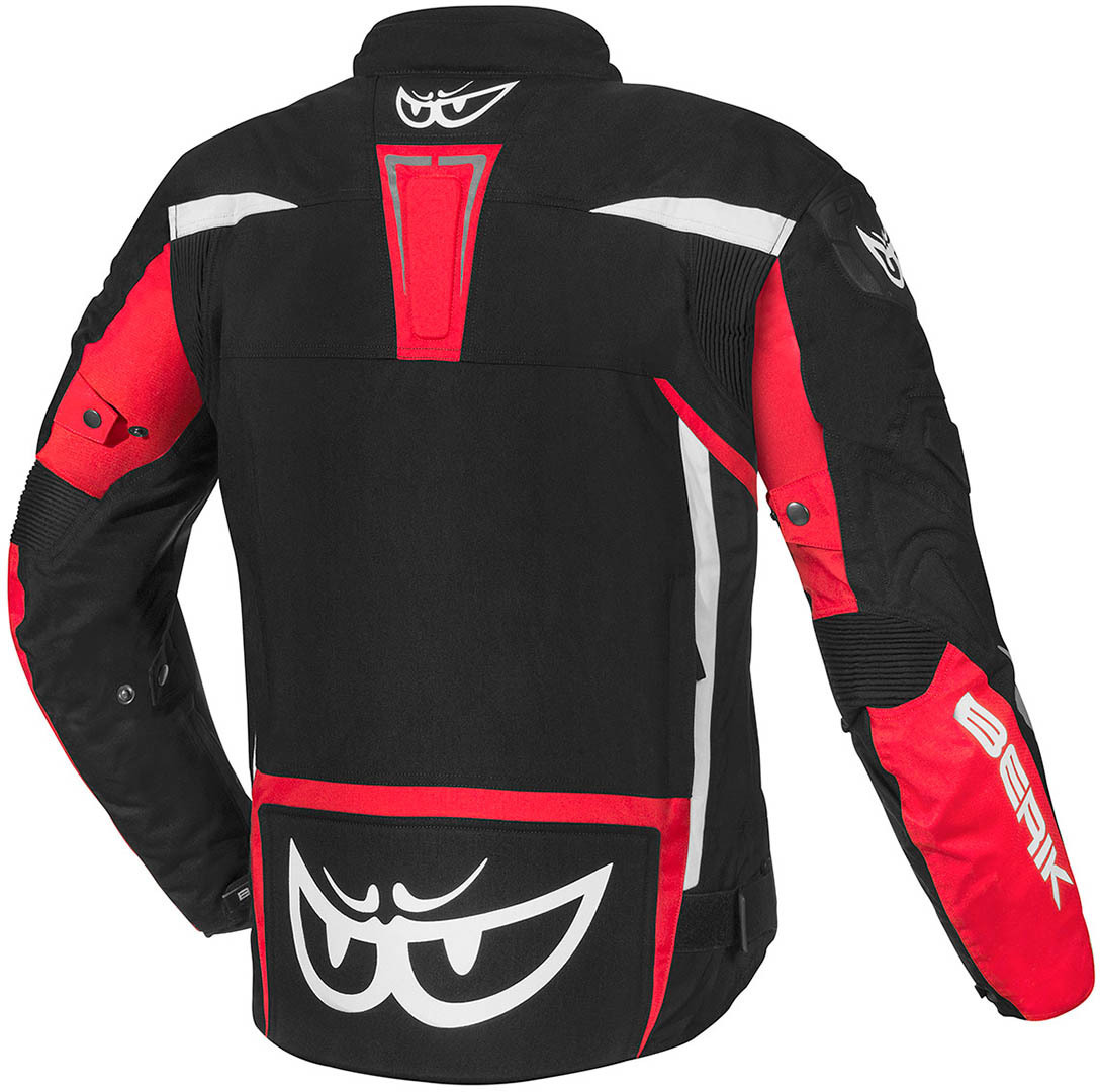 Berik Bad Eye Waterproof Motorcycle Textile Jacket black/white/red 52 Figure 2