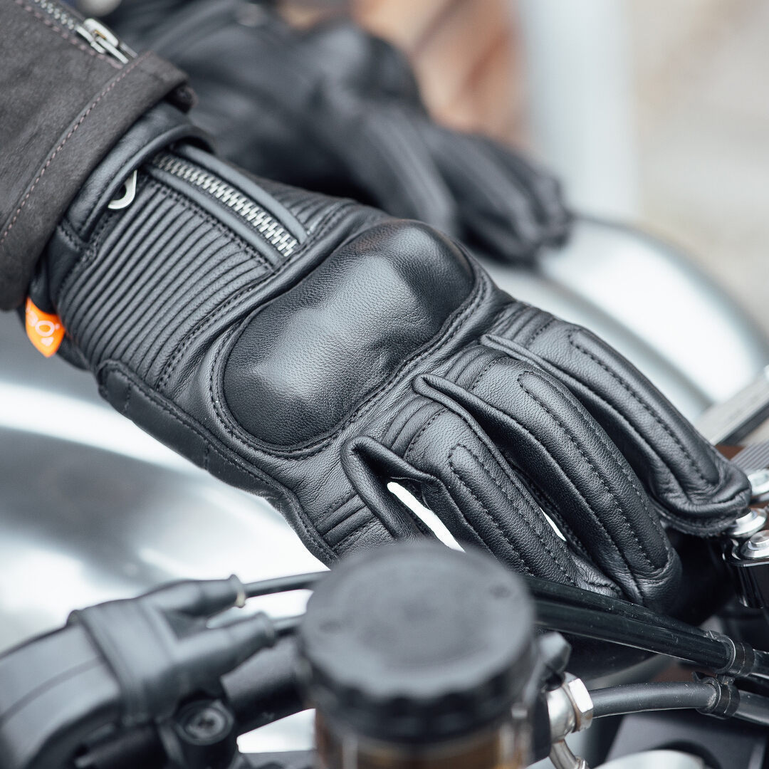 Merlin Glory D3O Heritage Motorradhandschuhe schwarz M Abbildung 4