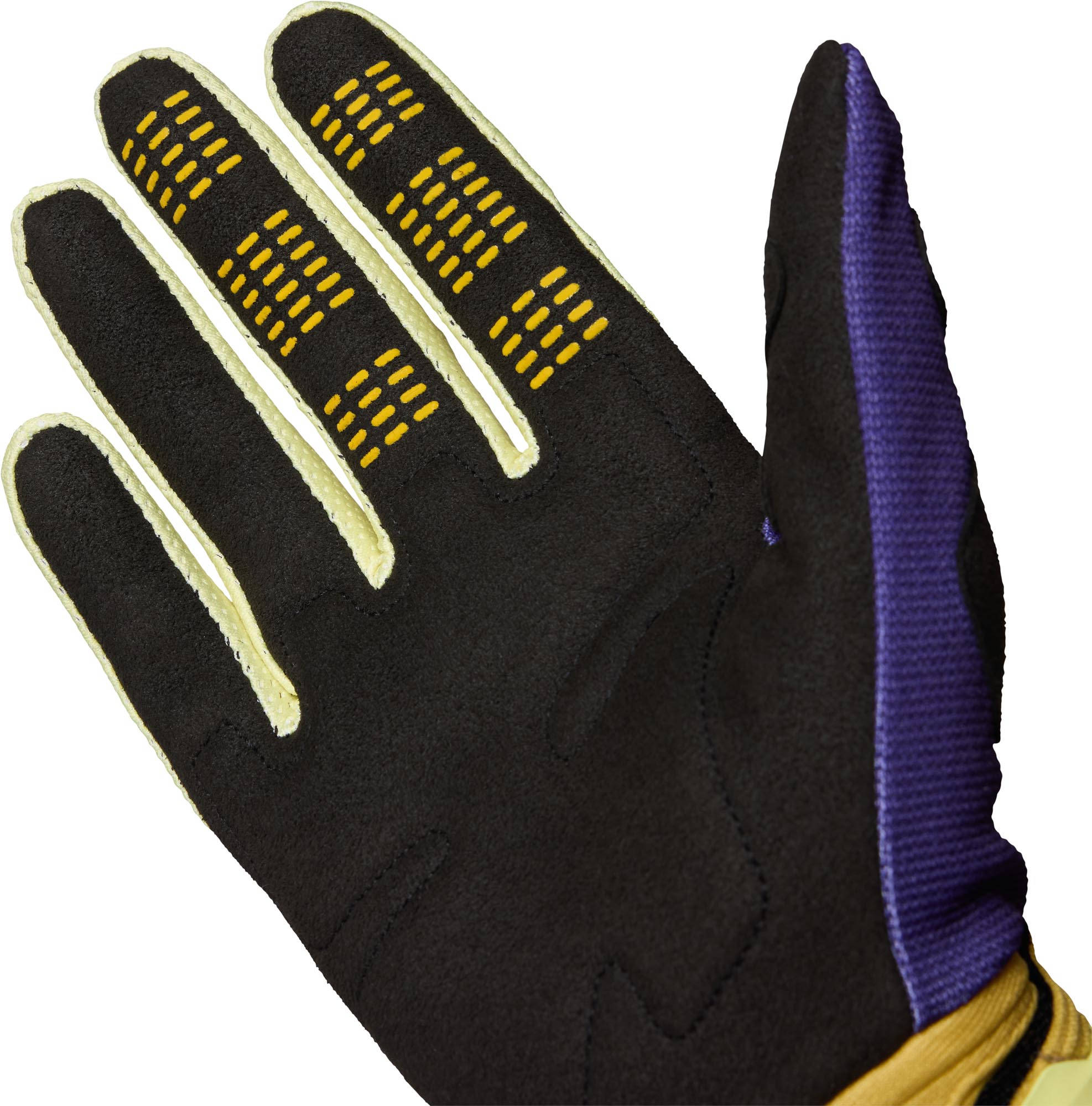 FOX 180 Image Print Motocross Gloves purple/yellow M Figure 3